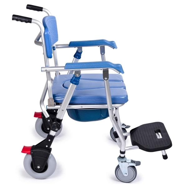 Comfort Plus DM-69U Klozete Yanaşan Hasta Tekerlekli Sandalyesi 
