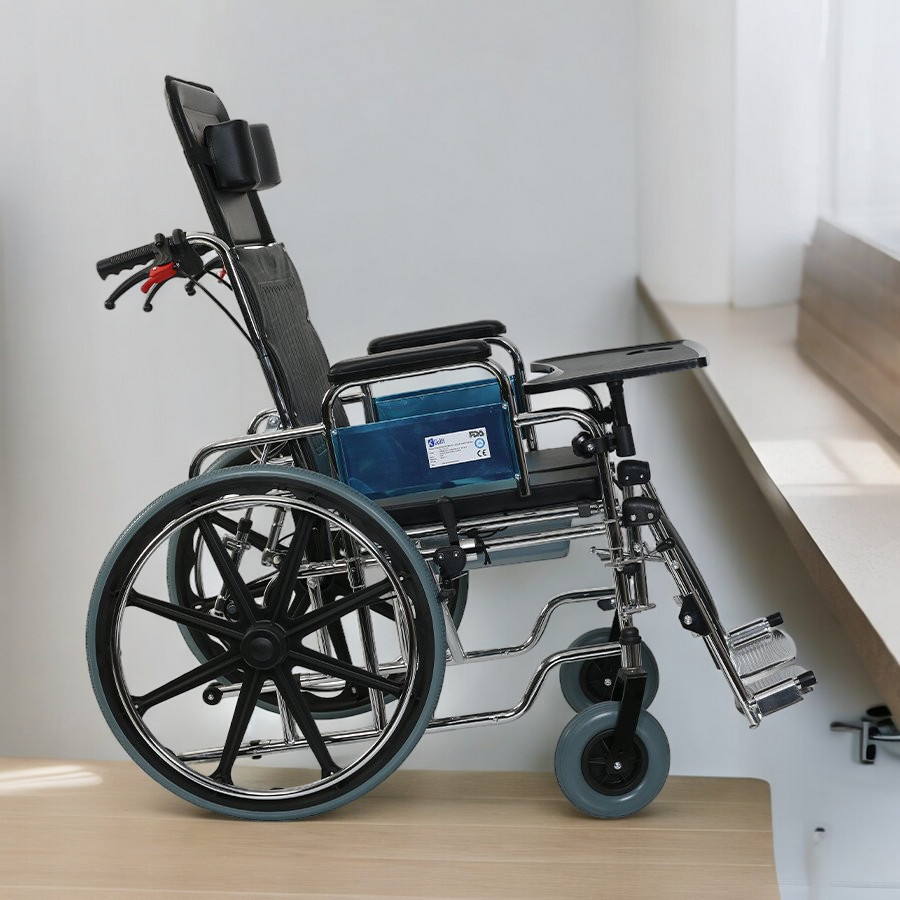 Golfi G124 Lazımlıklı Tekerlekli Sandalye
