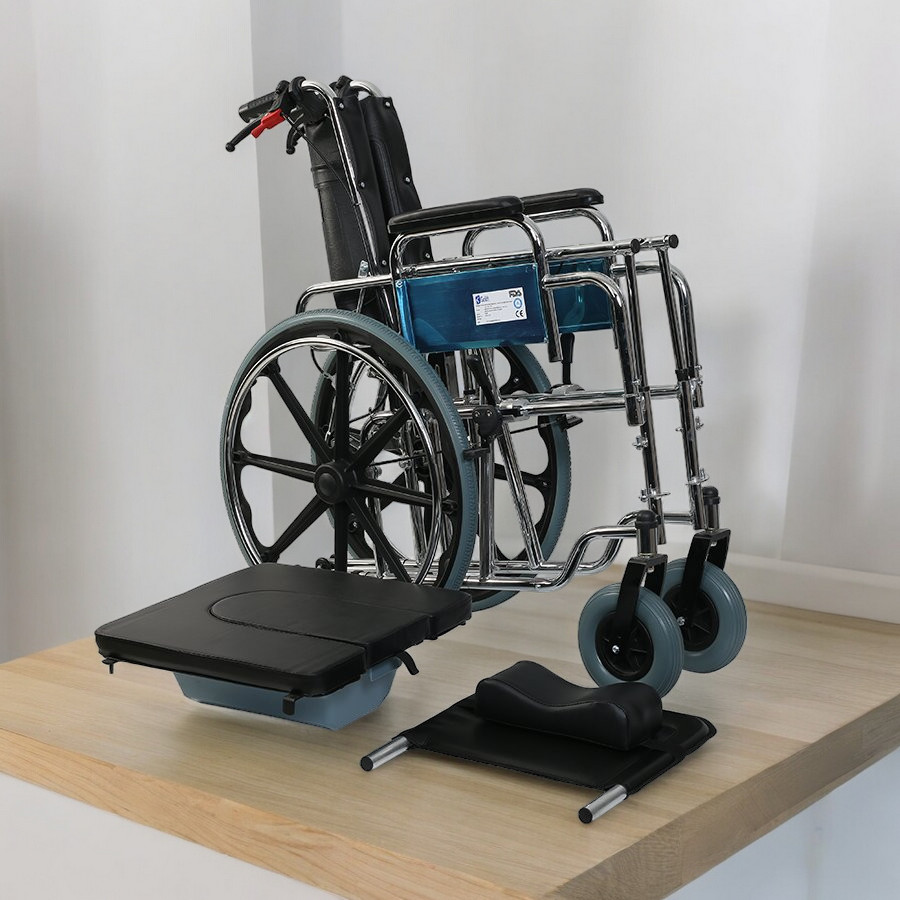Golfi G124 Lazımlıklı Tekerlekli Sandalye
