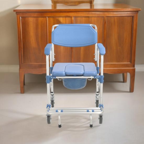Respirox RLTS-01 Lazımlıklı Hasta Tuvalet sandalyesi